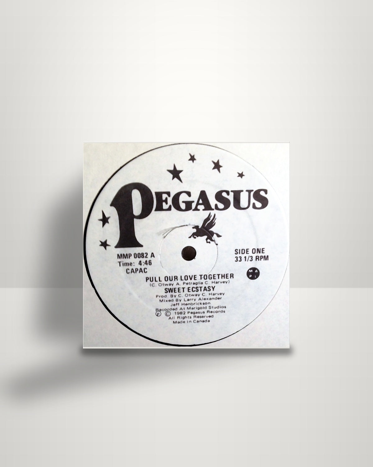 Sweet Ecstasy – Pull Our Love Together - 12" - Pegasus CA 1982