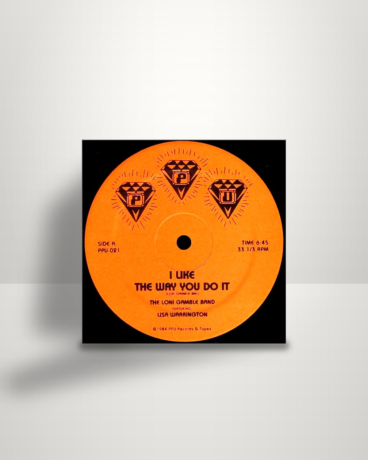 Loni Gamble Band, The Featuring Lisa Warrington – I Like The Way You Do It - 12" - Peoples Potential Unlimited US 2010