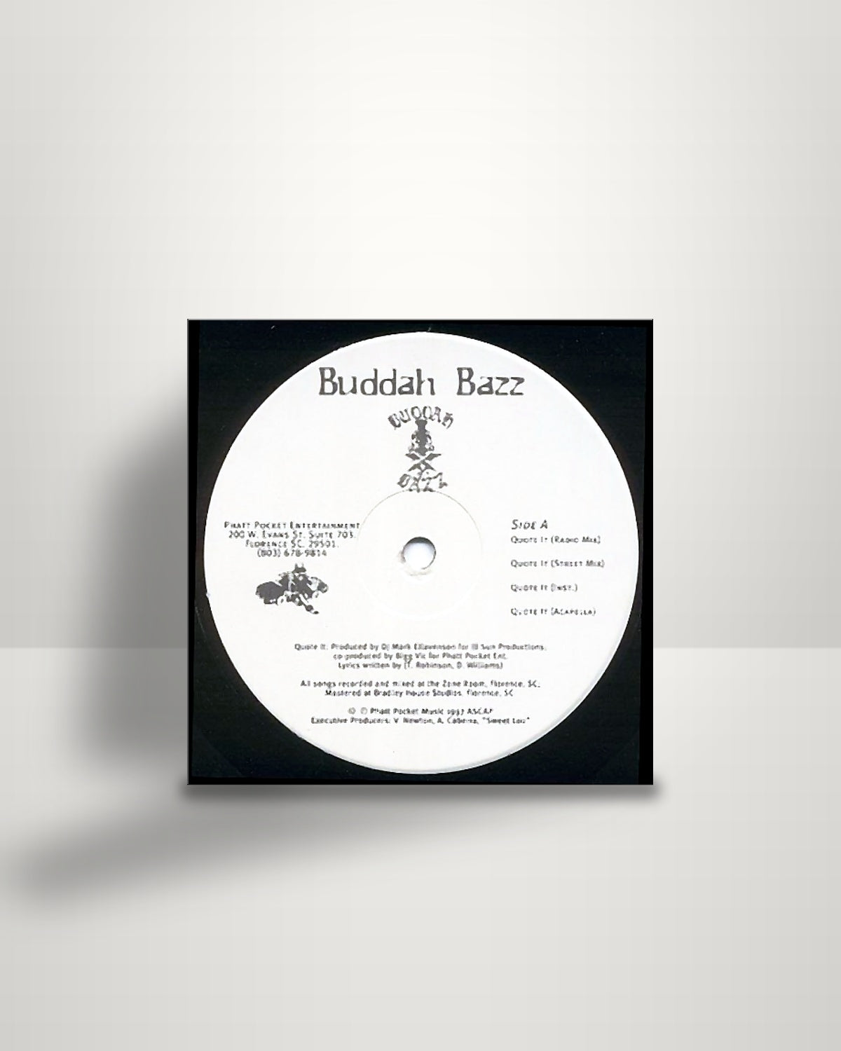 Buddah Bazz – Quote It - 12" - Phatt Pocket Entertainment US 1997