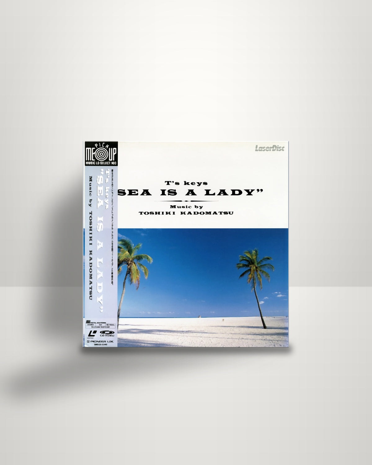 Toshiki Kadomatsu – T's Keys "Sea Is A Lady" - Laserdisc - Pioneer LDC JP 1989