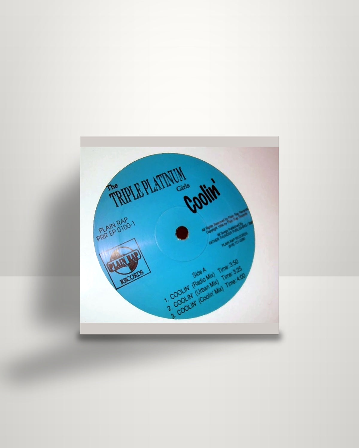 Triple Platinum Girls – Coolin - 12" - Plain Rap Records US 1994