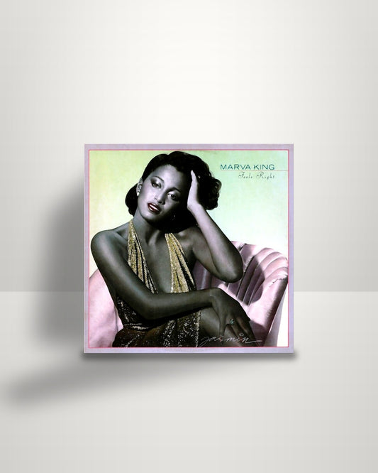 Marva King – Feels Right - LP - Planet US 1981