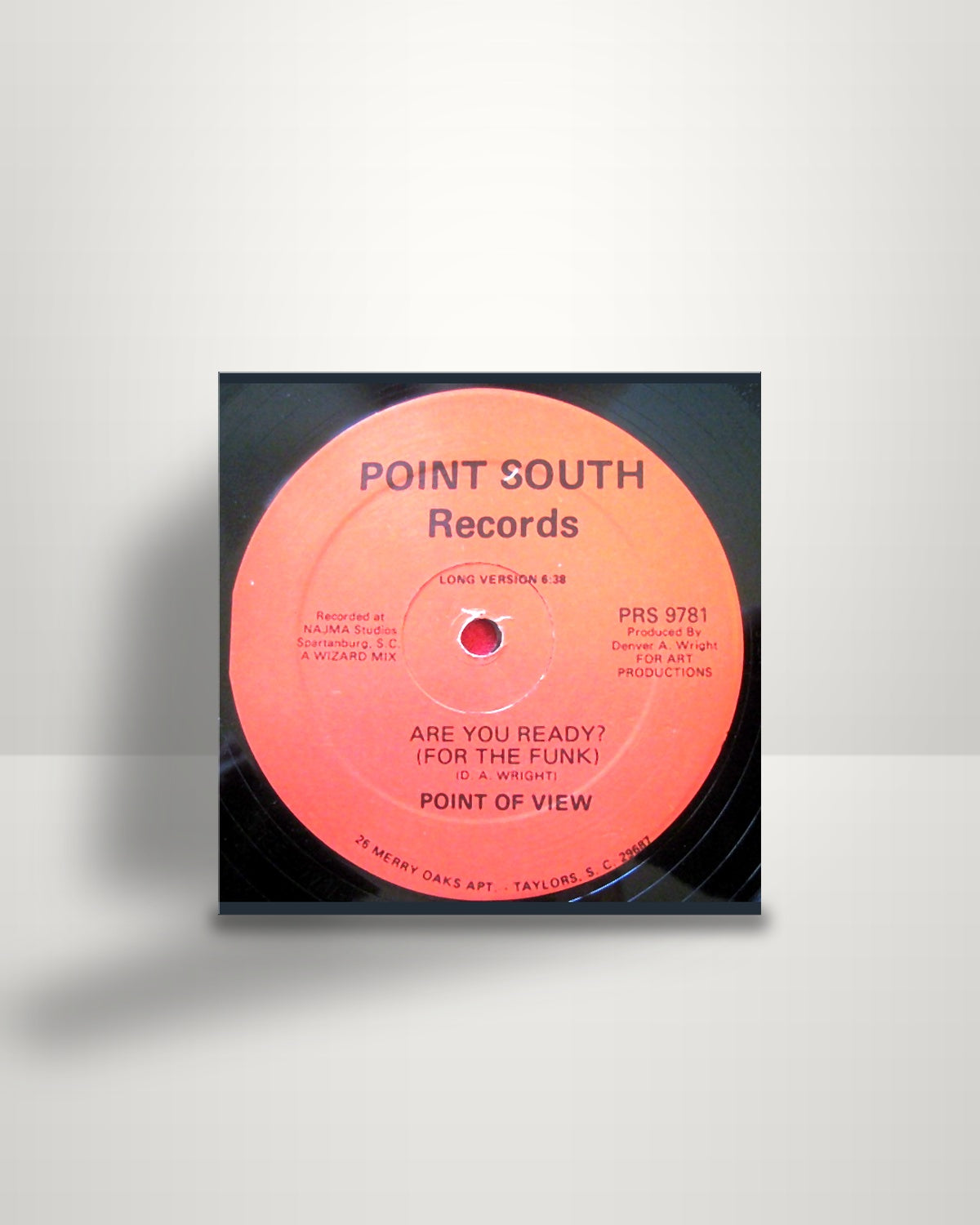 Point Of View – Are You Ready? (For The Funk) - 12" - Pointsouth Records US 1981