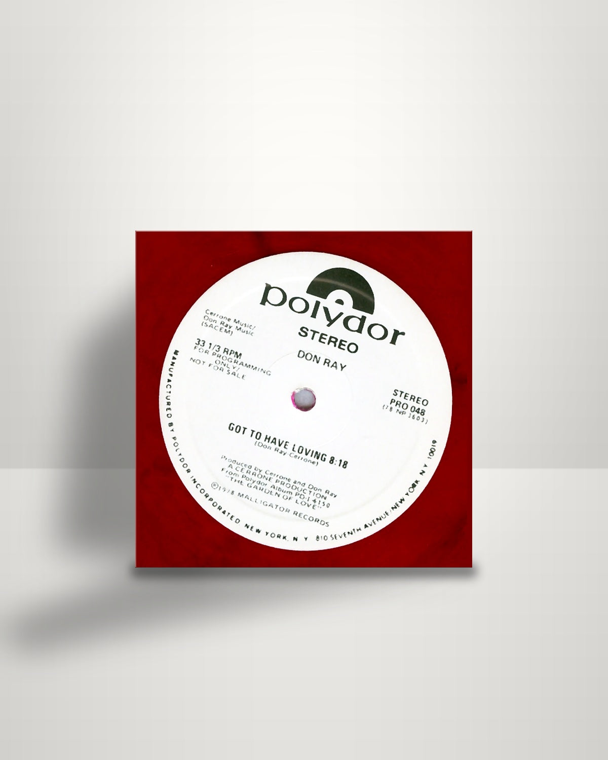 Don Ray – Got To Have Loving - 12" - Polydor