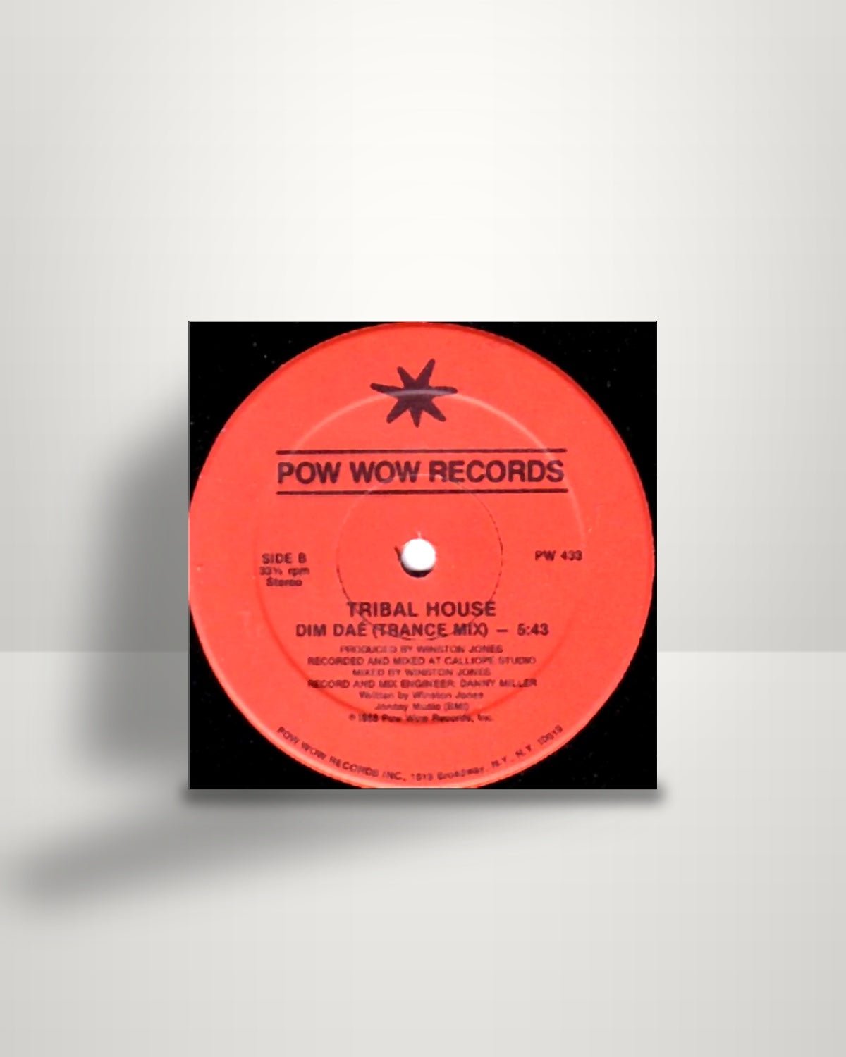Tribal House – Dim Dae - 12" - Pow Wow Records US 1988