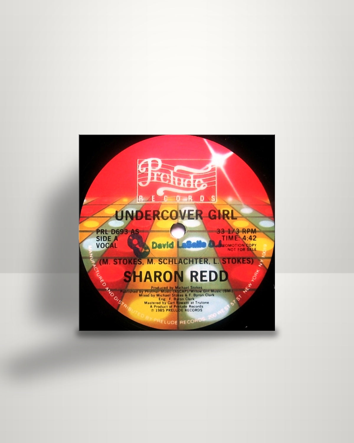 Sharon Redd – Undercover Girl - 12" - Prelude Records US 1985