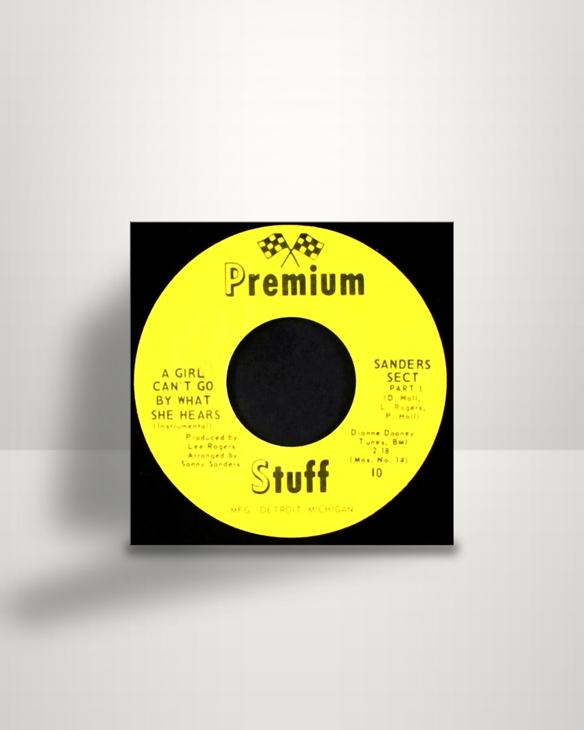Sanders Sect – A Girl Can't Go By What She Hears - 7" - Premium Stuff US