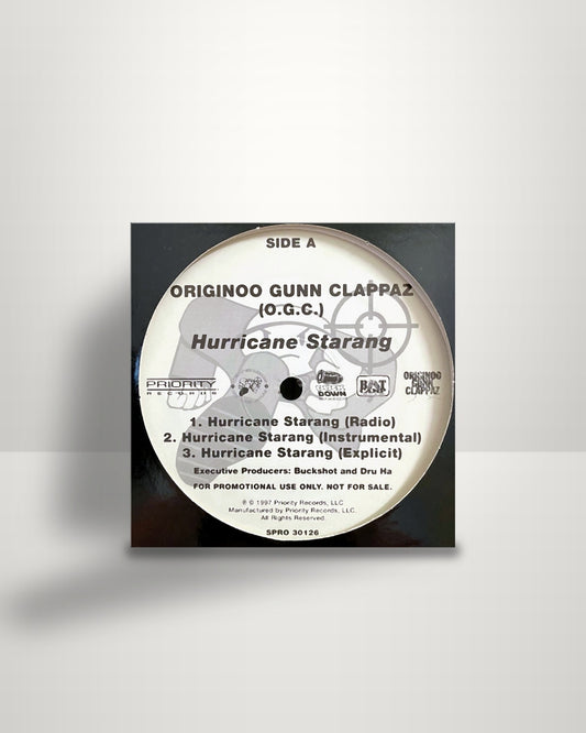 O.G.C. – Hurricane Starang - 12" - Priority Records US 1997