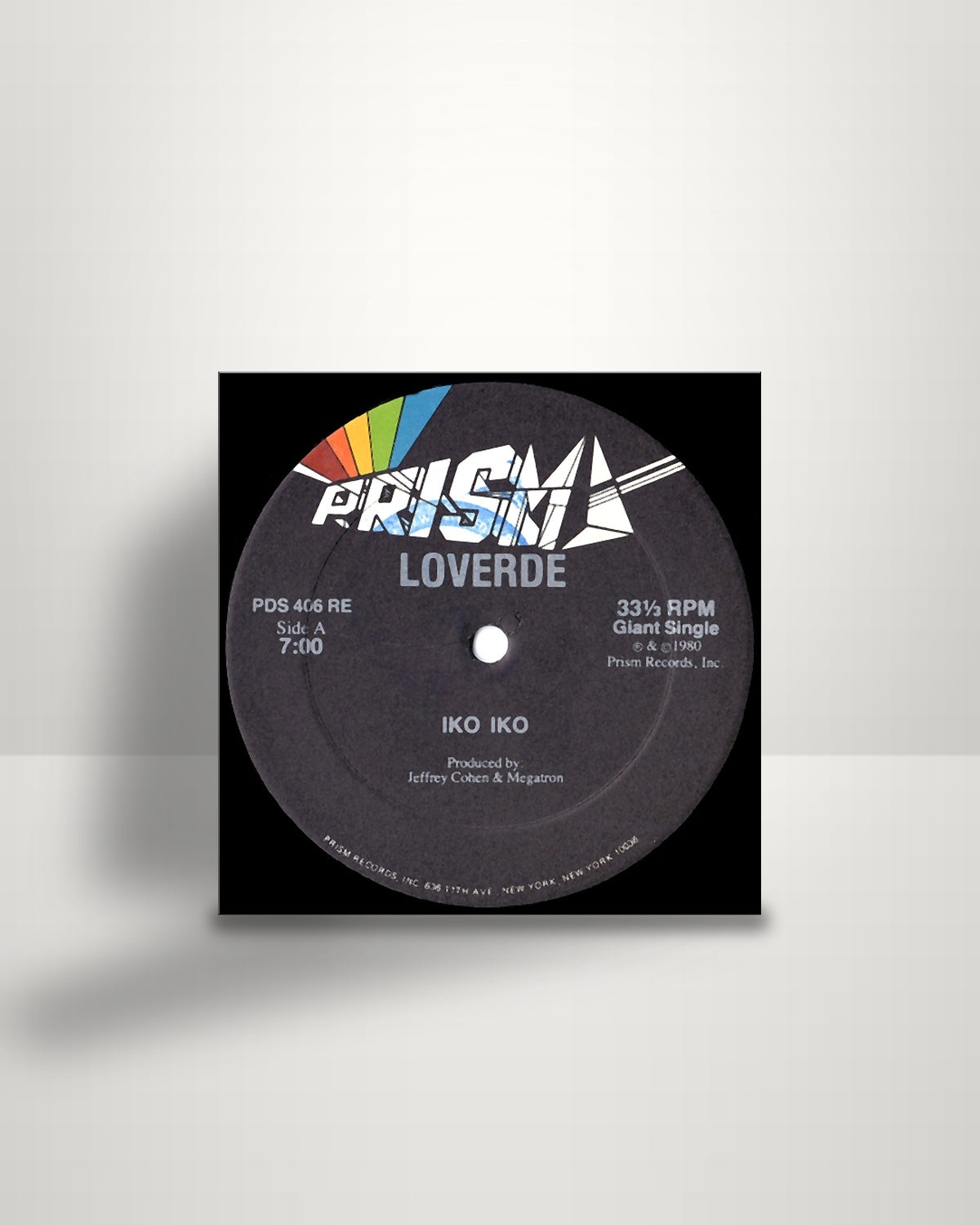 Loverde – Iko Iko - 12" - Prism US 1980