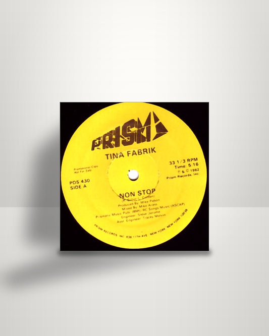 Tina Fabrique – Non Stop - 12" - Prism US 1982