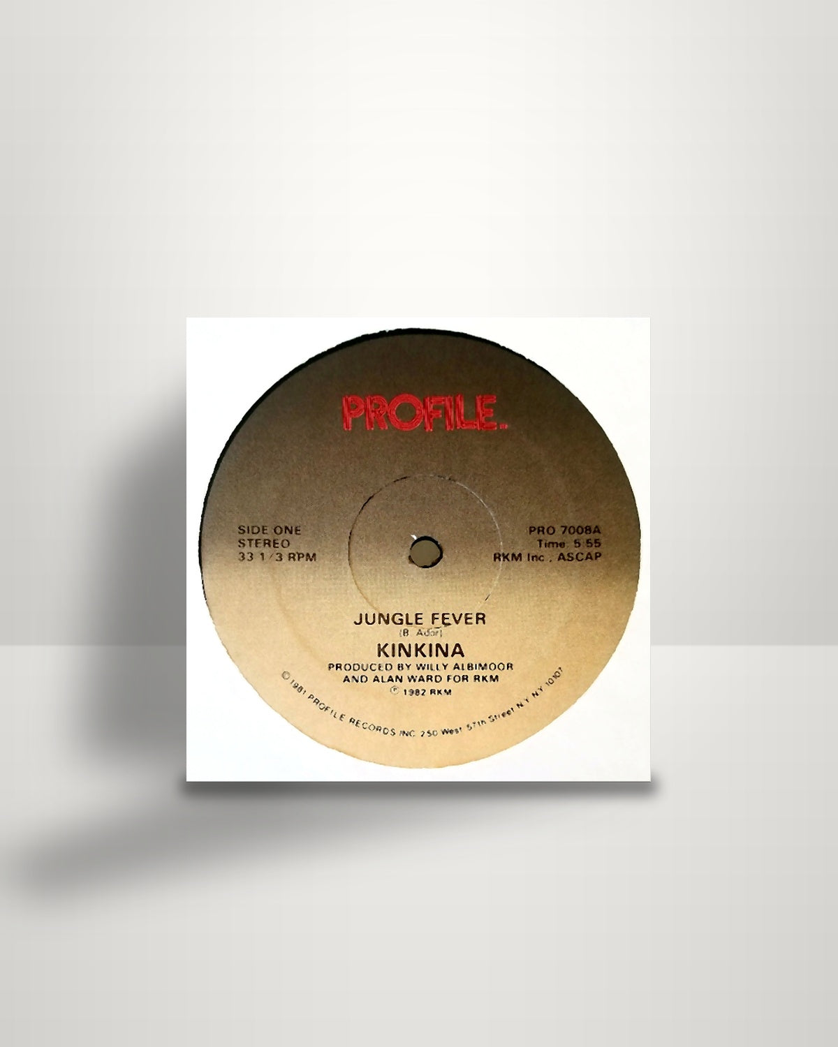 Kinkina – Jungle Fever - 12" - Profile Records US 1982