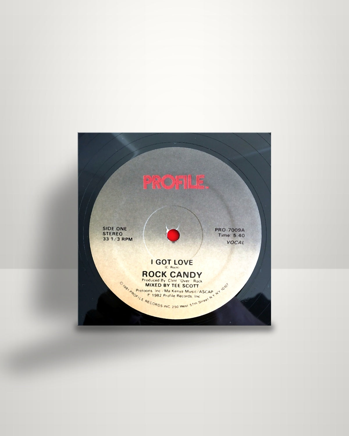 Rock Candy – I Got Love - 12" - Profile Records US 1982