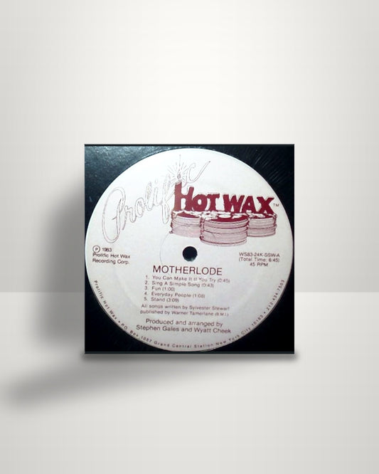 Steven Gales & Wyatt Cheek – Motherlode - 12" - Prolific Hot Wax US 1983