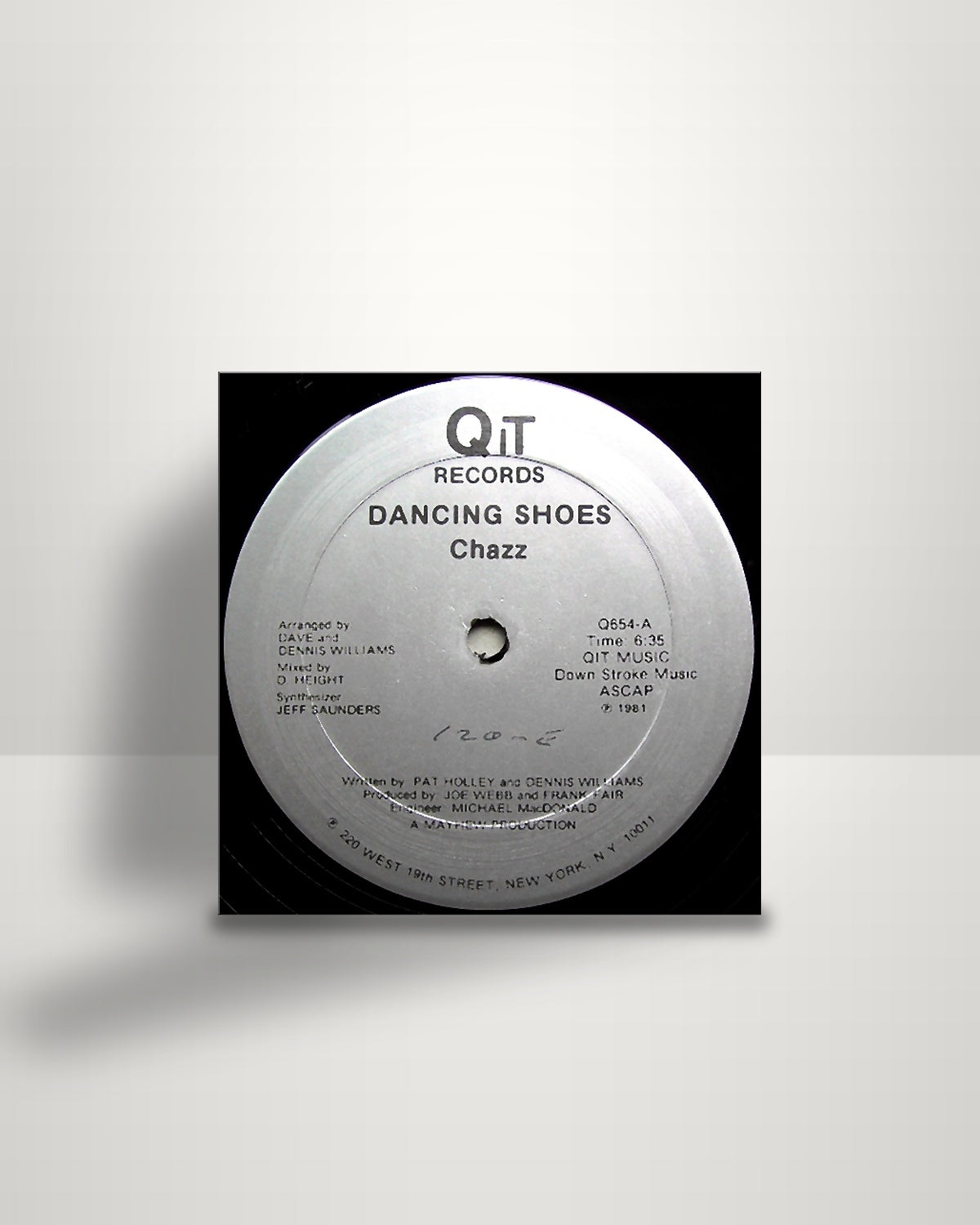 Chazz – Dancing Shoes - 12" - Qit Records US 1981