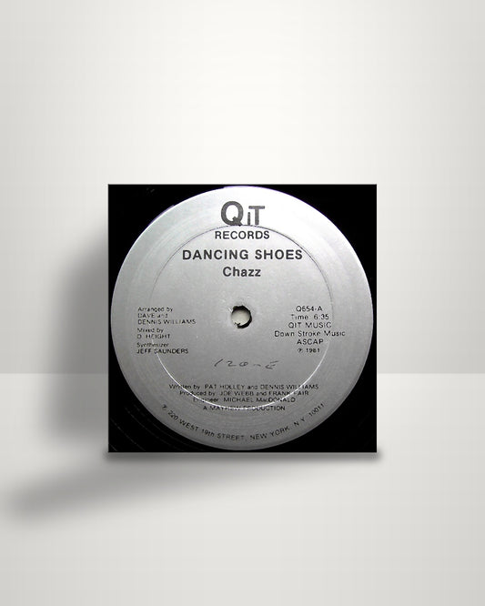 Chazz – Dancing Shoes - 12" - Qit Records US 1981