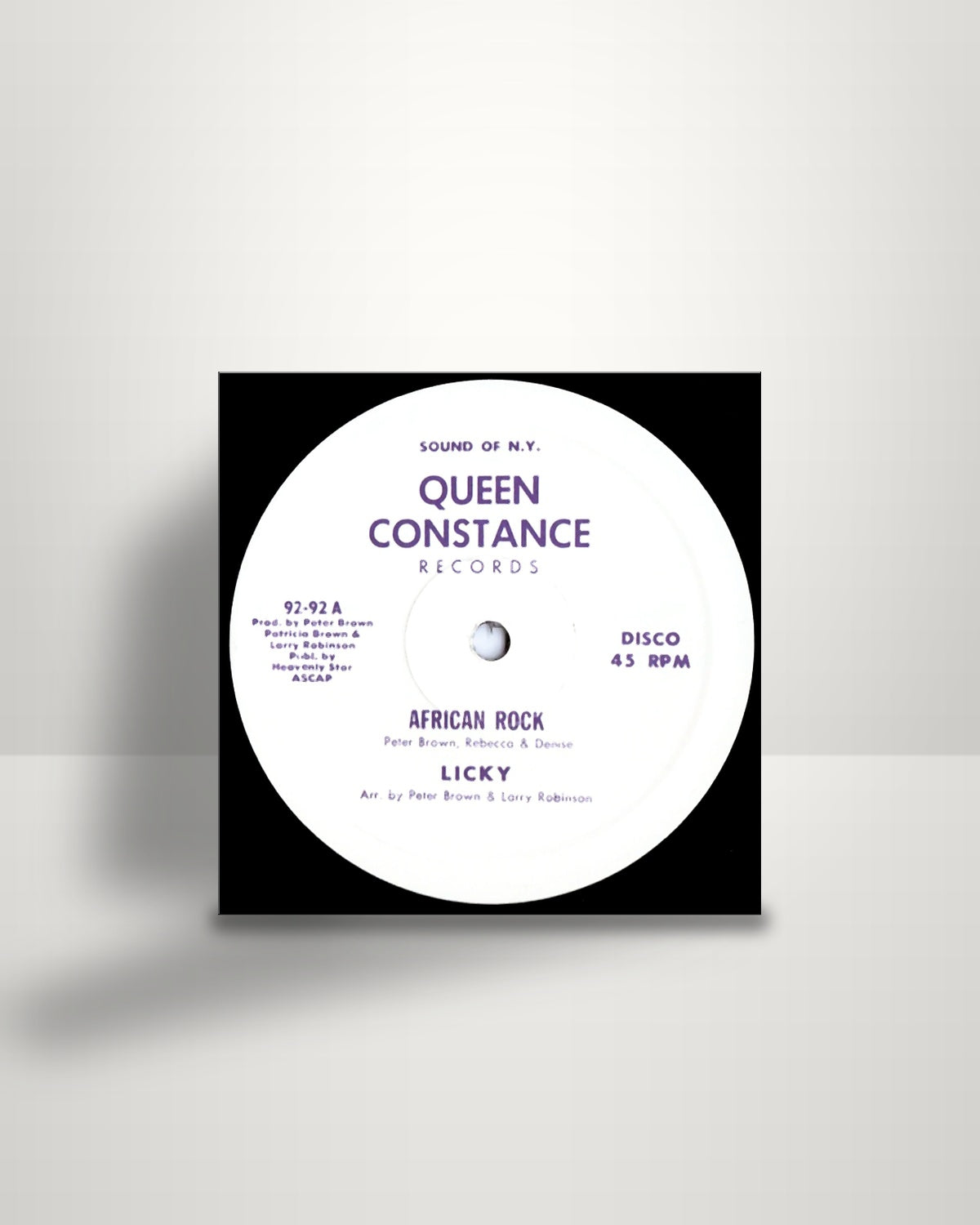 Licky, Dream Lovers – African Rock - 12" - Queen Constance Records 2016