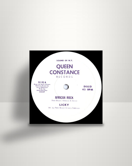 Licky, Dream Lovers – African Rock - 12" - Queen Constance Records 2016