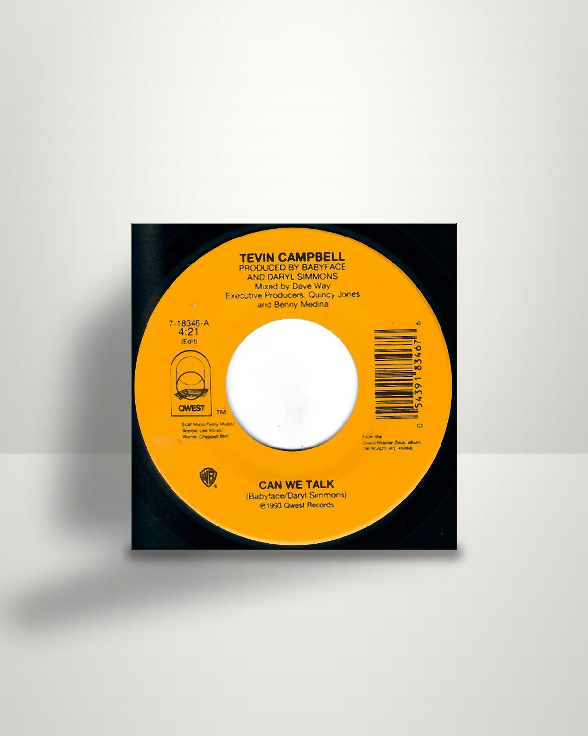 Tevin Campbell – Can We Talk / Look At What We'd Have (If You Were Mine) - 7" - Qwest Records US 1993