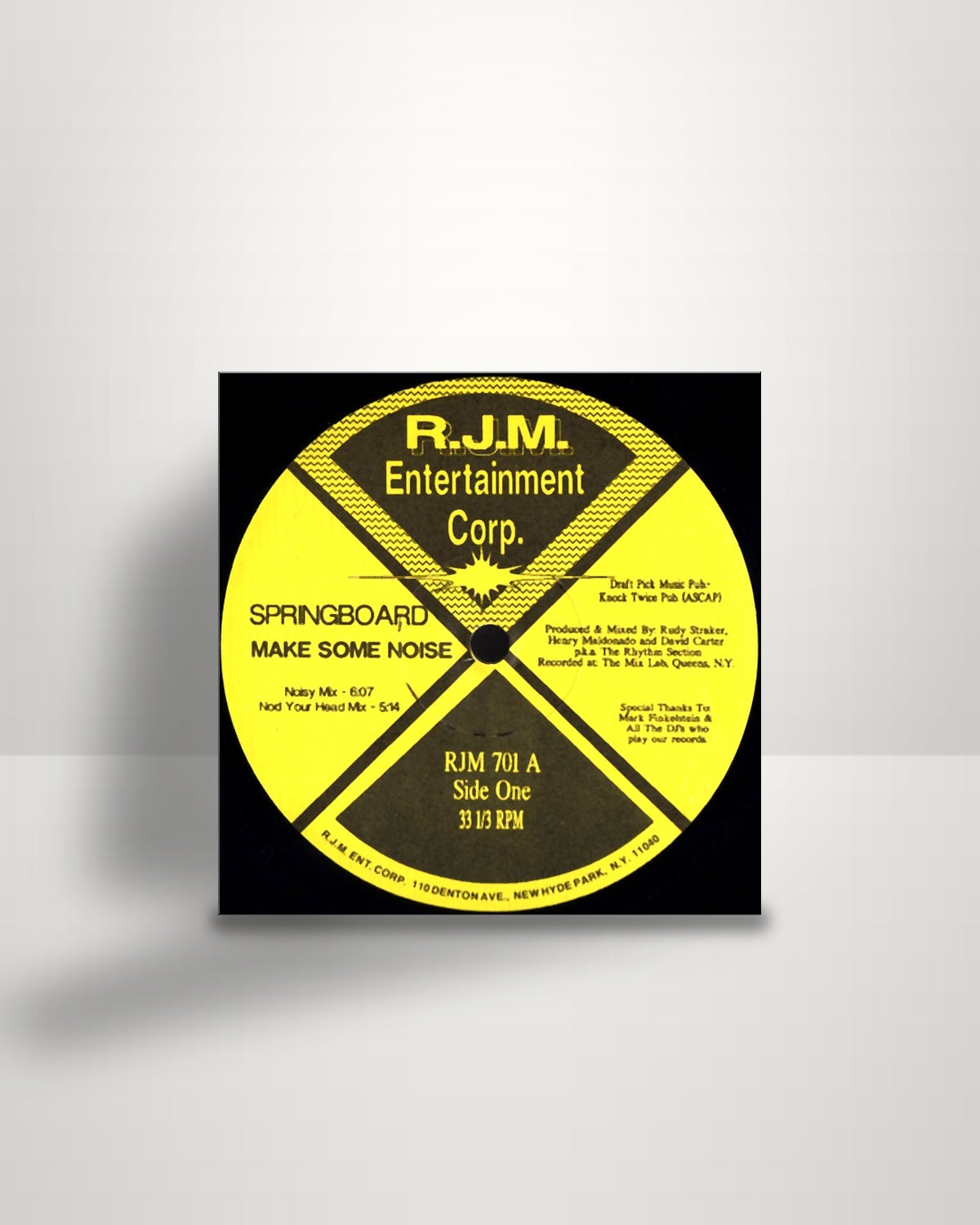 Springboard – Make Some Noise - 12" - R.J.M. Entertainment Corp. US 1991