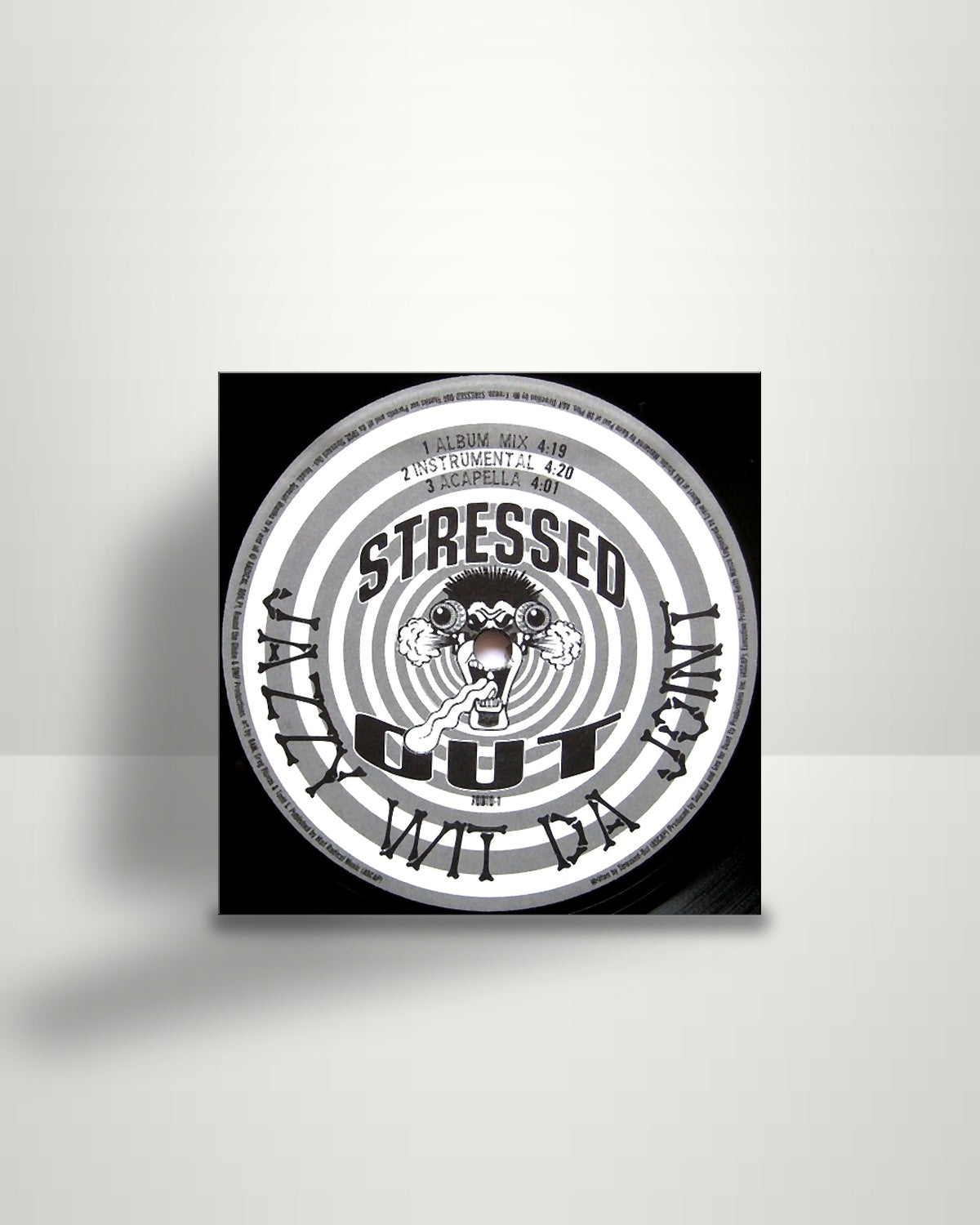 Stressed Out – Jazzy Wit Da Joint / Bullets Flyin' - 12" - Radical Records US 1995