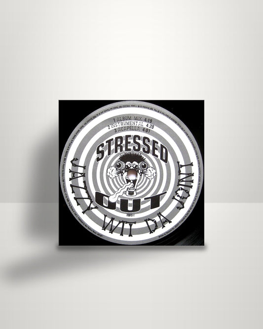 Stressed Out – Jazzy Wit Da Joint / Bullets Flyin' - 12" - Radical Records US 1995