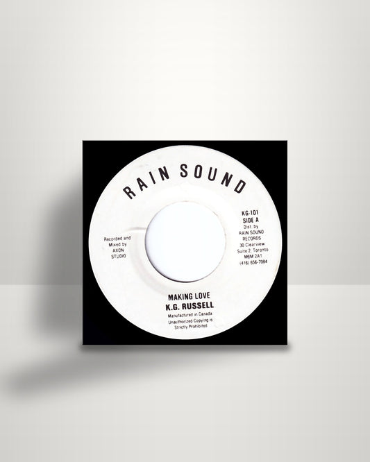 K.G. Russell – Making Love - 7" - Rain Sound CA