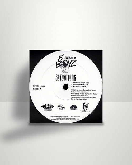 5th Ward Boyz – Situations / Swing Wide - 12" - Rap-A-Lot Records US 1995