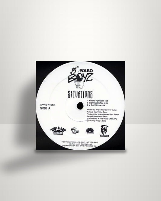 5th Ward Boyz – Situations / Swing Wide - 12" - Rap-A-Lot Records US 1995
