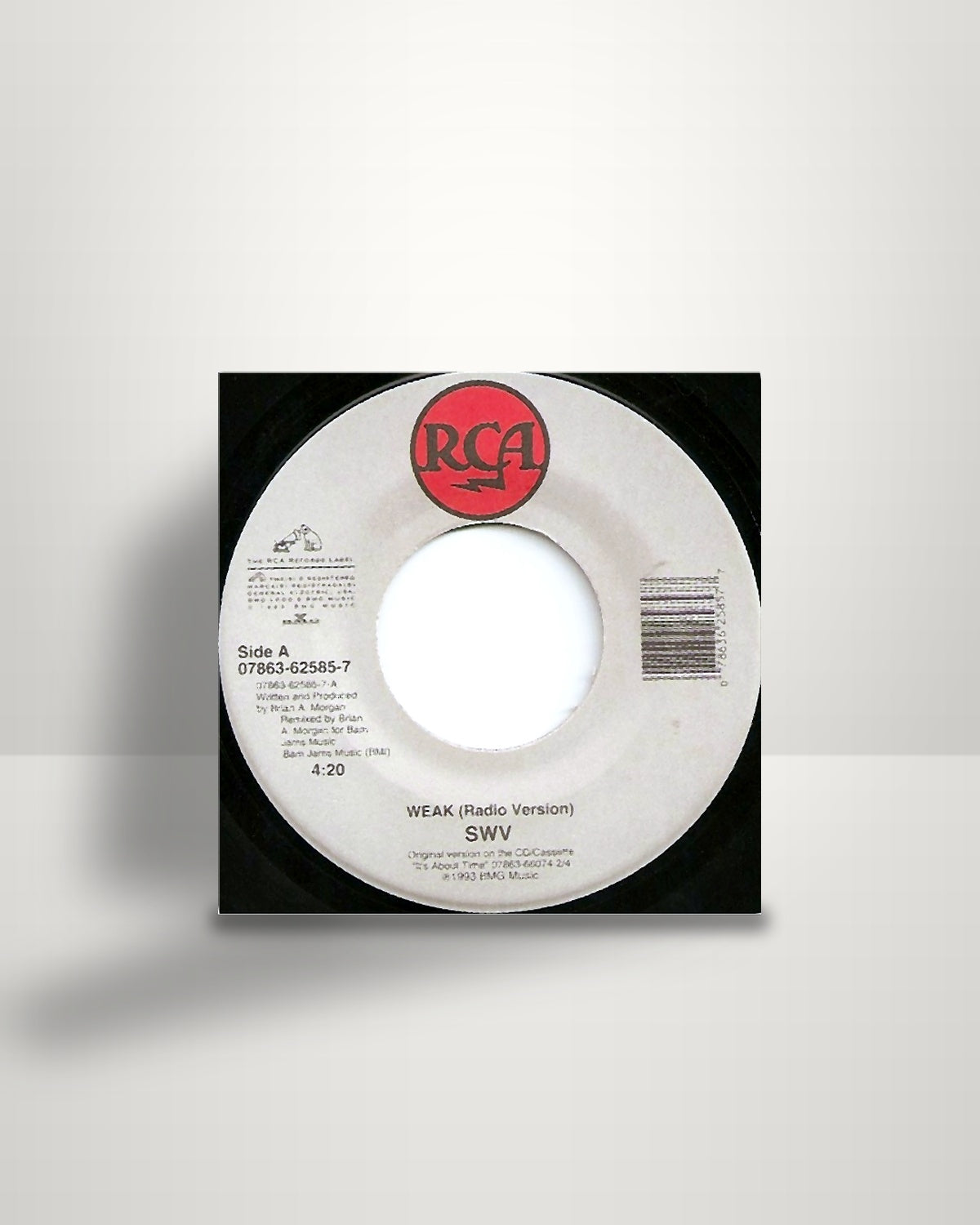 SWV – Weak - 7" - RCA US 1993