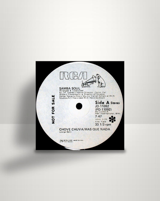 Samba Soul – Chove Chuva / Mas Que Nada / Mambo No. 5 - 12" - RCA US 1977