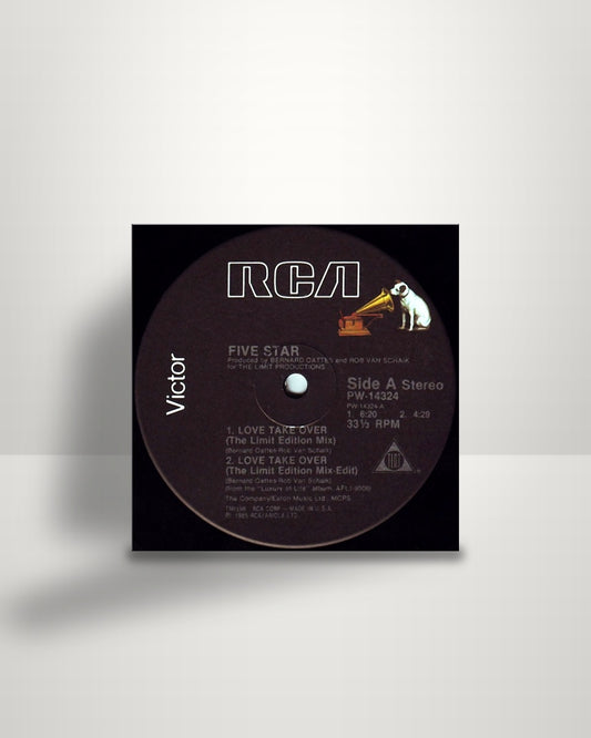 Five Star – Love Take Over - 12" - RCA Victor US 1986