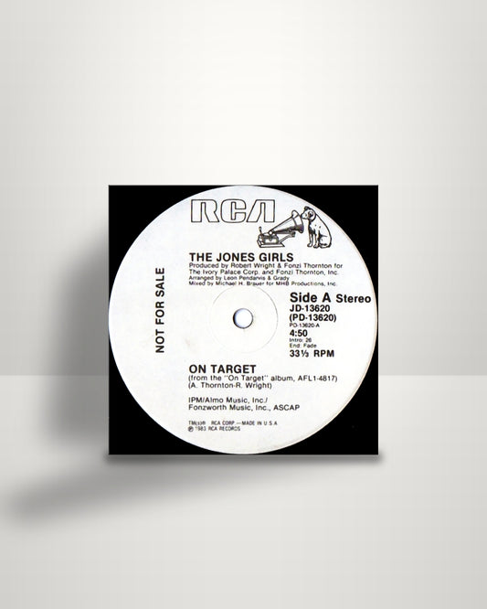 The Jones Girls – On Target - 12" - RCA US 1983