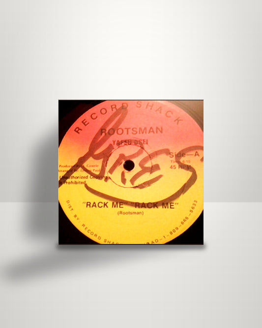 Rootsman – Rack Me-Rack Me / Black Wash / Everybody's World - 12" - Record Shack TR 1985