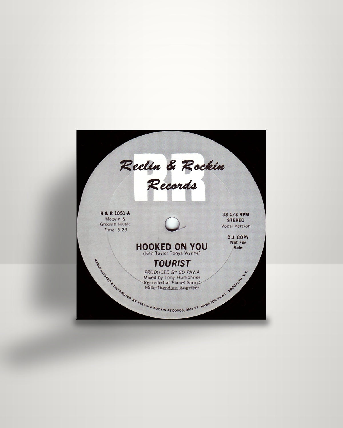 Tourist – Hooked On You - 12" - Reelin & Rockin Records US 1983