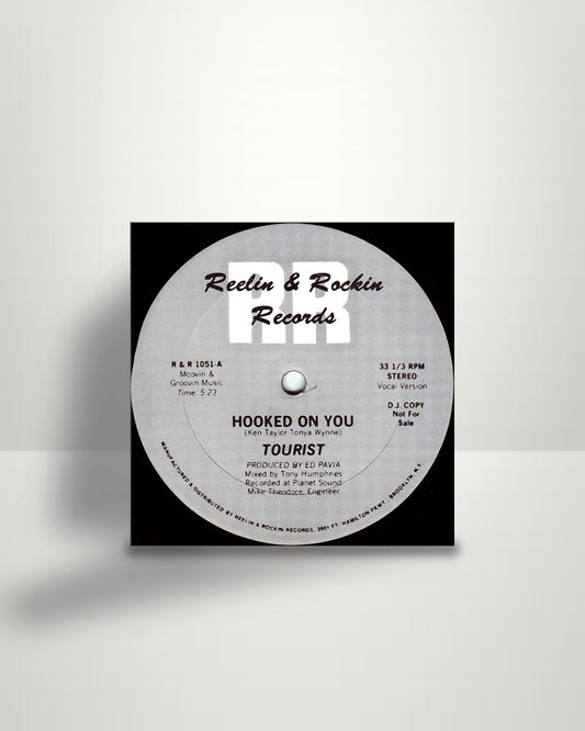 Tourist – Hooked On You - 12" - Reelin & Rockin Records US 1983
