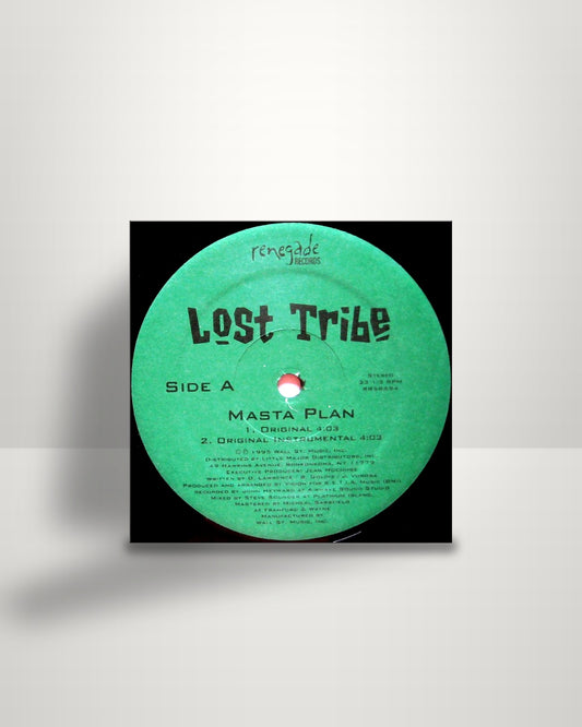 The Lost Trybe Of Hip Hop – Masta Plan - 12" - Renegade Records US 1995