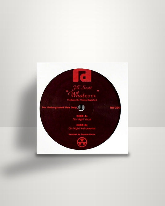 Jill Scott – Whatever - 12" - Restricted Access US 2005
