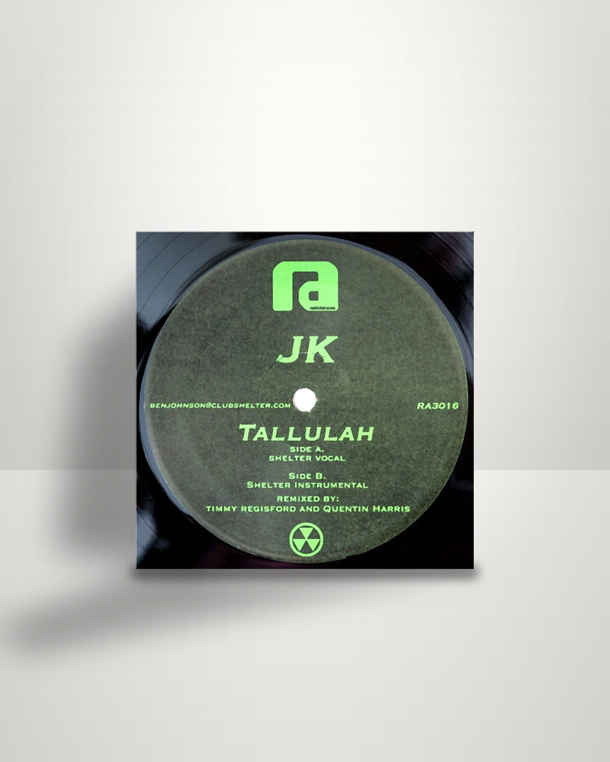 Jay Kay – Tallulah - 12" - Restricted Access US 2006