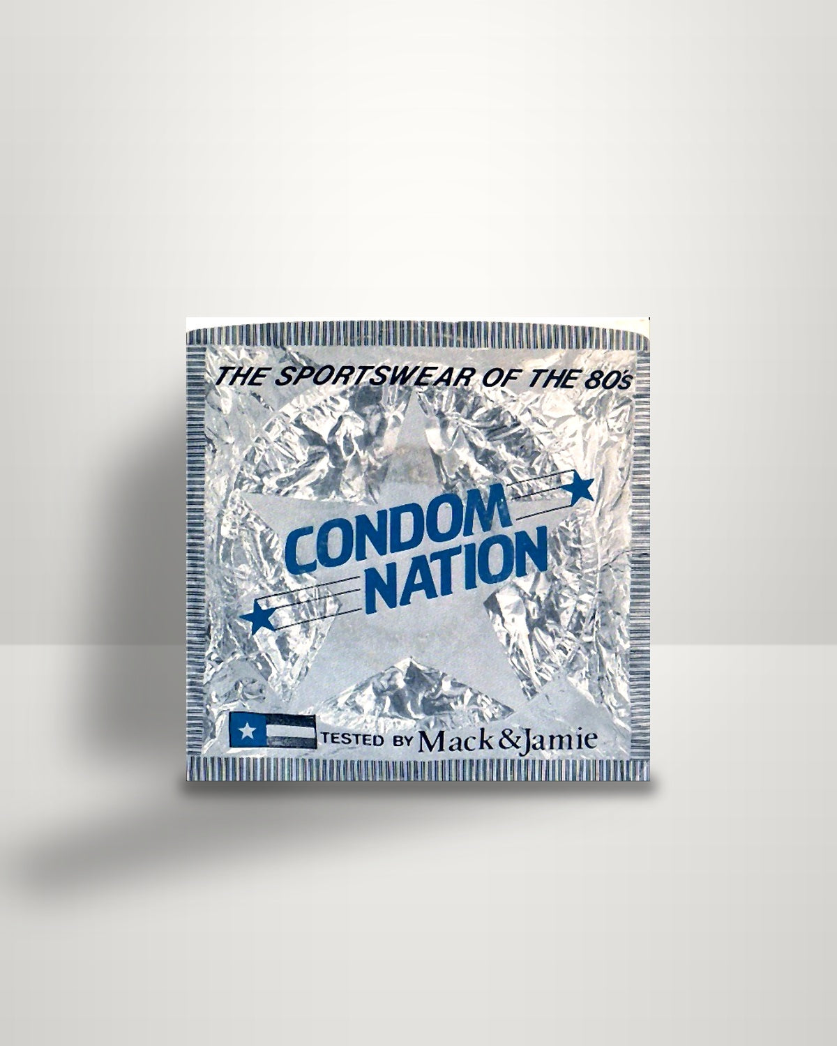 Mack & Jamie – Condom Nation - 7" - Rhubarb Records US 1987