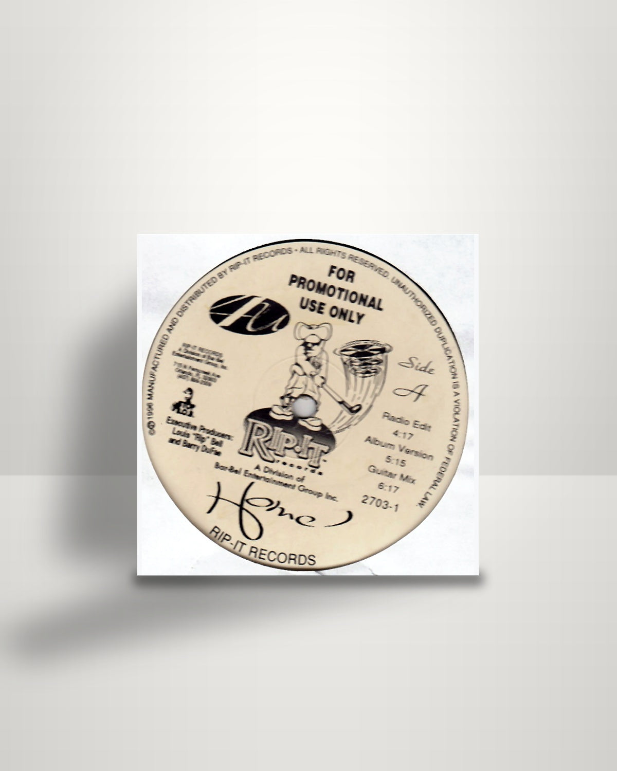 4U – Home - 12" - Rip-It Records US 1996