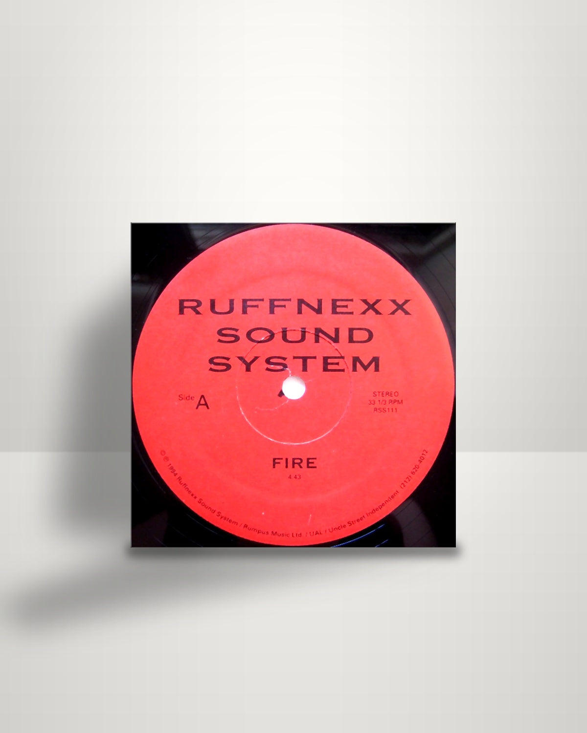 Ruffnexx Sound System – Fire - 12" - Ruffnexx Sound System US 1994