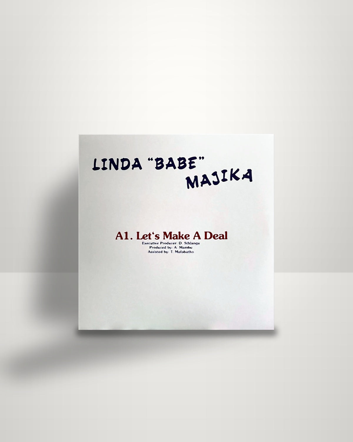 Linda 'Babe' Majika / Thoughts Visions And Dreams Featuring Ray Phiri – Let's Make a Deal - 12" - Rush Hour NL 2020