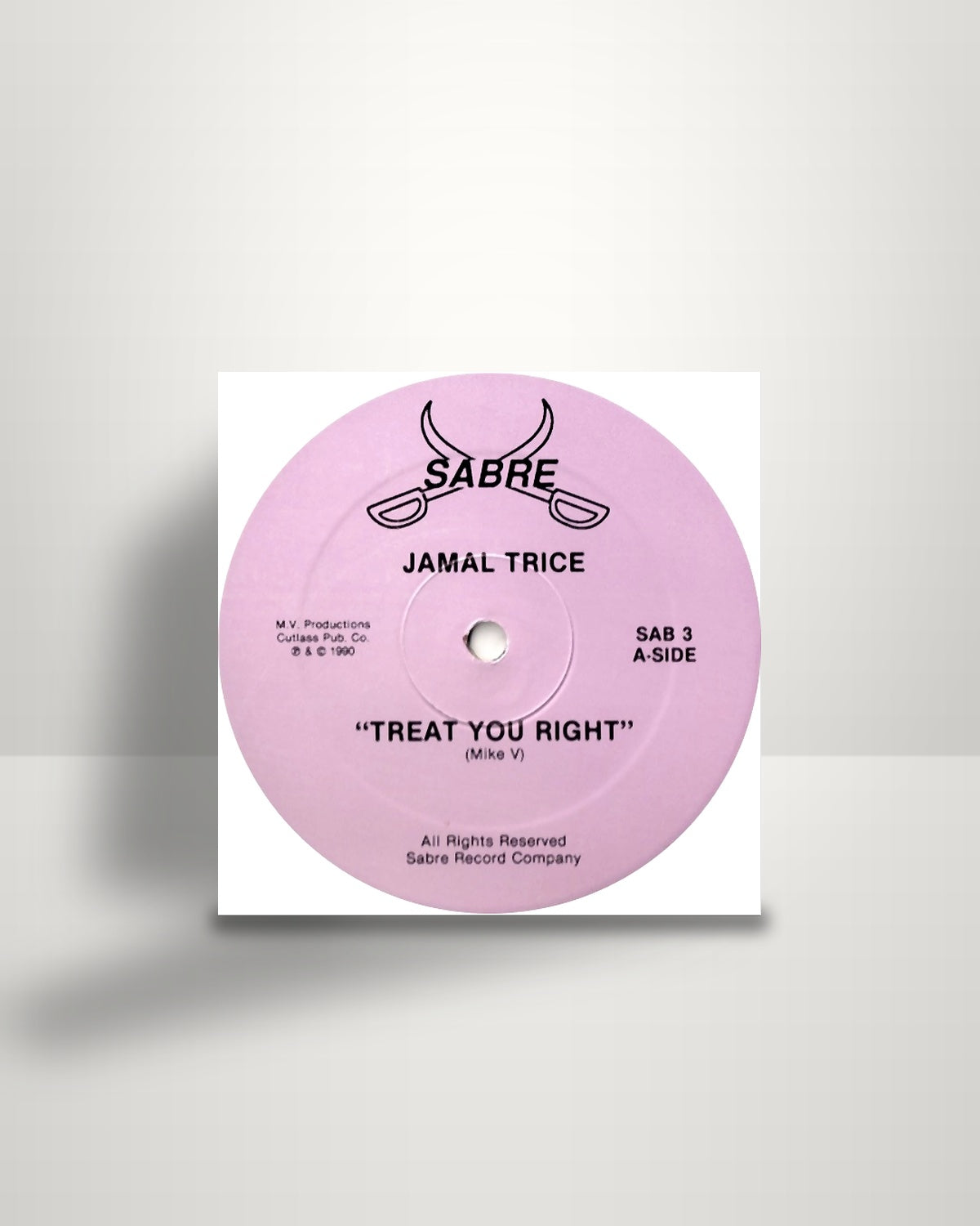 Jamal Trice – Treat You Right - 12" - Sabre US 1990