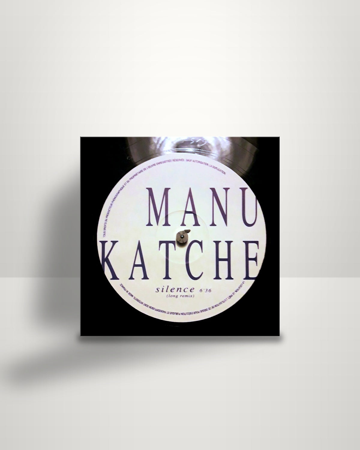 Manu Katché – Silence - 12" - Sacre FR 1991