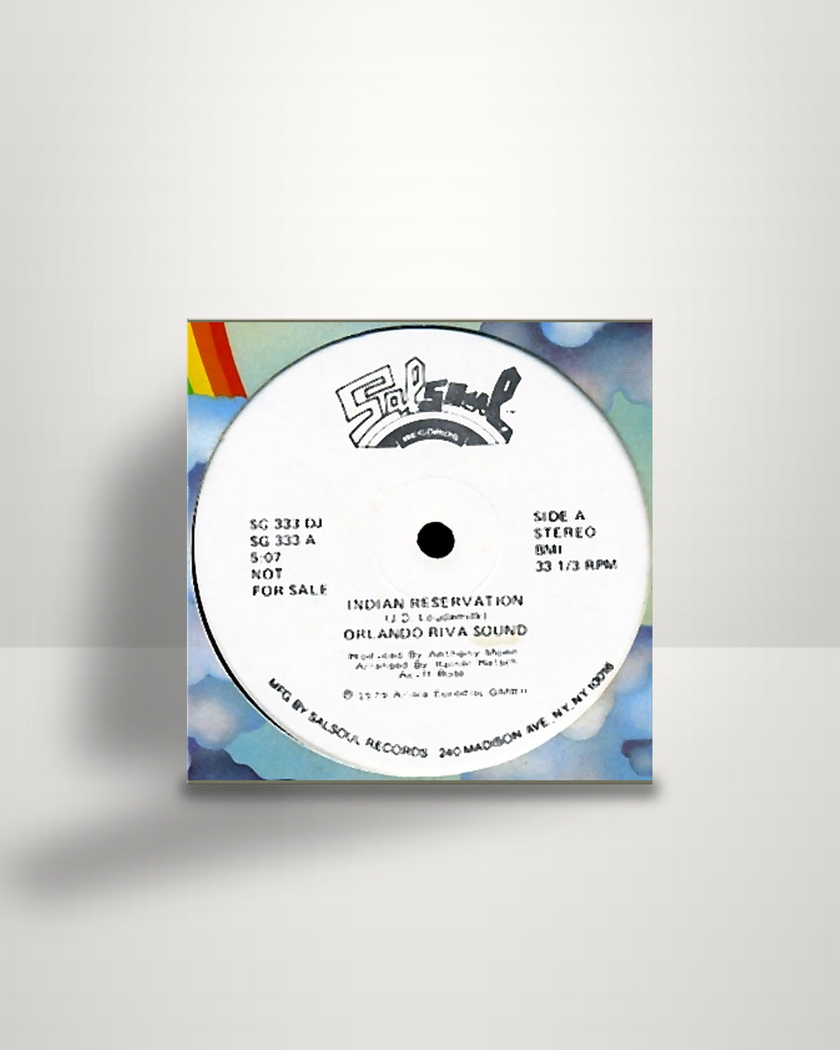 O.R.S. (Orlando Riva Sound) – Indian Reservation - 12" - Salsoul Records US 1979