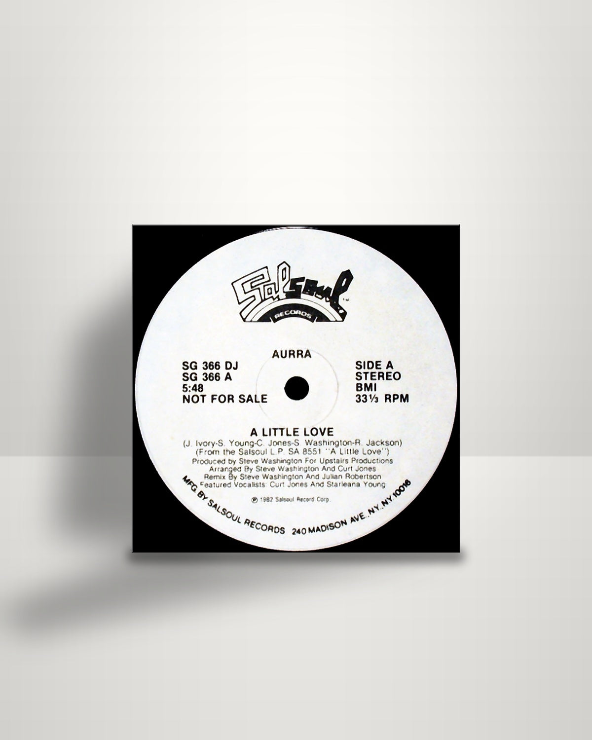 Aurra – A Little Love - 12" - Salsoul Records US 1982