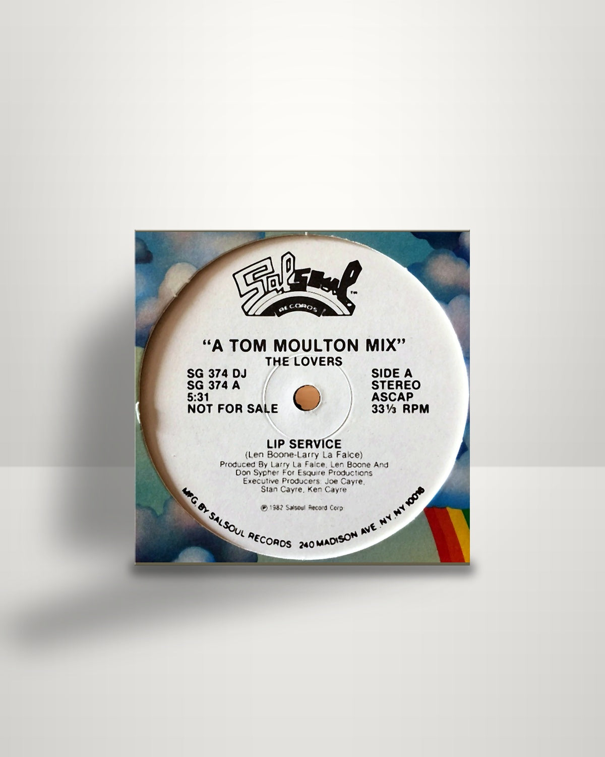 The Lovers – Lip Service - 12" - Salsoul Records US 1982
