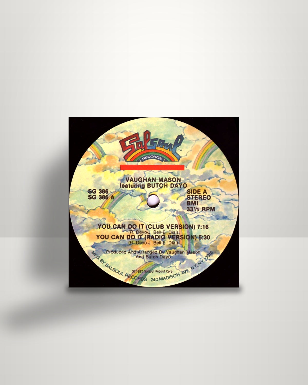 Vaughan Mason Featuring Butch Dayo – You Can Do It - 12" - Salsoul Records US 1982