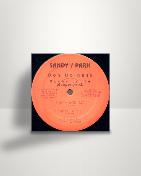 Don Holness – Back Yard - 12" - Sandy / Park US 1990