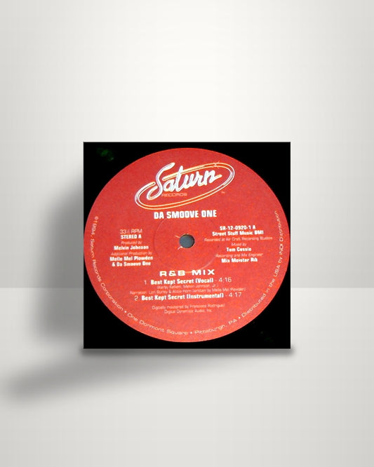 Da Smoove One – Best Kept Secret - 12" - Saturn Records US 1994